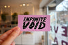 Secret Planet Print Shop Sticker - Infinite Void