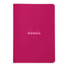 Rhodia Lined Stitched Notebook - Plum, A5