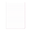 Rhodia Lined Stitched Notebook - Plum, A5