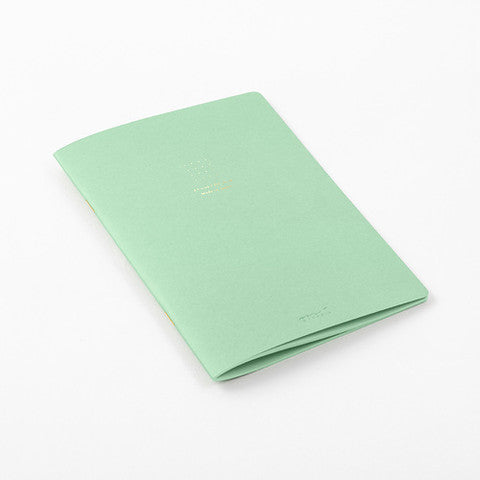 Carnet pointillé Midori Soft Color - Vert, A5