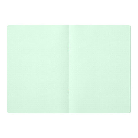 Carnet pointillé Midori Soft Color - Vert, A5