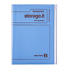 Cahier rechargeable Mark's Inc. - Storage It, Bleu, A5