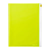 Cahier quadrillé Mark's Inc. - Jaune Néon, A5