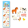 Feuille d'autocollants Sticker Garden - Classic Farm Animals