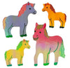 Feuille d'autocollants Sticker Garden - Pearl Colourful Ponies