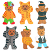 Feuille d'autocollants Sticker Garden - Trick or Bear Halloween