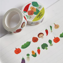  Washi Tape - Veggies