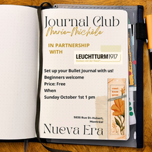  Club de journaling - Octobre 2023, Bilingue