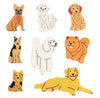Feuille d'autocollants Sticker Garden - Glossy Various Dog