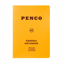  Cahier ligné Penco - Jaune A5