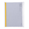 Cahier quadrillé Mark's Inc. - Couverture transparente en PVC, A5