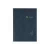 Nakabayashi Lined Notebook - Yu-sari, A5, Black