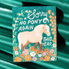 Carte de souhaits No Pony Birthday