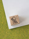 Stamp - Bunny pencil 1