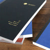 Nakabayashi lined notebook - Yu-sari, Black, B5