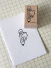 Stamp - Bunny pencil 2