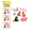 Feuille d'autocollants Sticker Garden - Pearl Cat Stickers