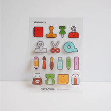  Feuille d'autocollants - Stationery