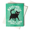Carte de souhaits Raising Hell