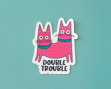  Autocollant - Double Trouble