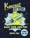 Réservation mardi 21 avril à 18h - Stylo plume Kaweco Sport DIY - Glow in the Dark, 25 & 26 avril