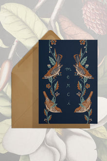  Stay Home Club Greeting Card - Merci