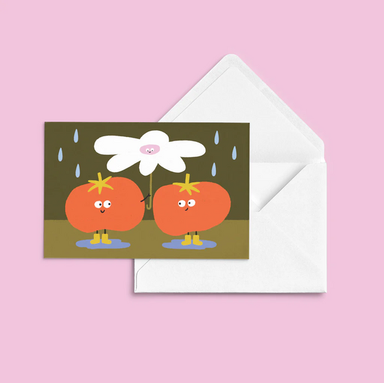 Greeting Cards - Rainy Day 