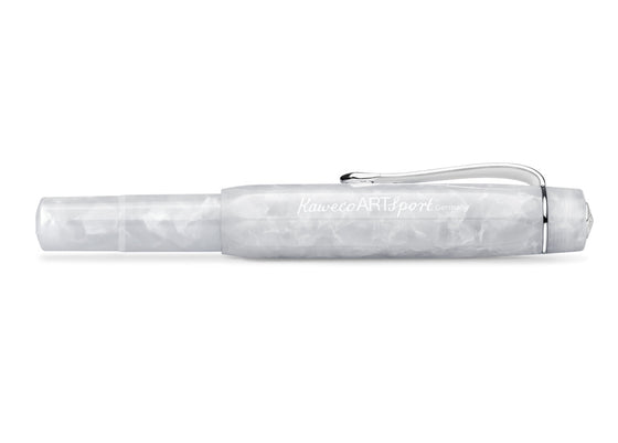 Kaweco Art Sport Fountain Pen - Mineral White 