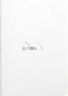 Rhodia Grid Notebook - White, A5
