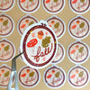 Autocollant Apple and Sun - Fall stitch