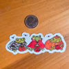 Sticker - 3 Halloween Frogs