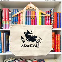  Secret Planet Print Shop Tote Bag - Cat Snack Bag