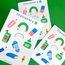  Feuille d'autocollants - Stationery 2