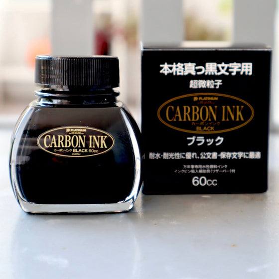 Platinum Ink 60ml - Carbon Black