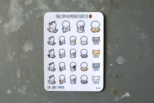  TheCoffeeMonsterzCO Sticker Sheet - Cat Lady