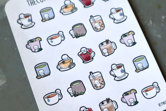 Sticker Sheet - Tea Time