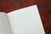Feuilles Lined Notebook - Essential, Coffee