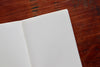 Feuilles Lined Pocket Notebook - Mini-Marbled, Blue and Green