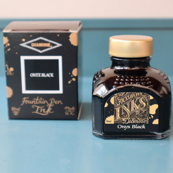 Diamine Ink, 80 ml - Onyx Black