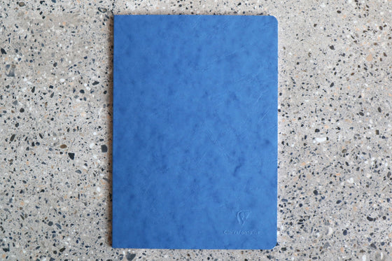 Clairefontaine Age-Bag Lined Notebook - Blue, A4