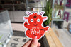 Void Paper Co. Sticker - Cute As Hell 