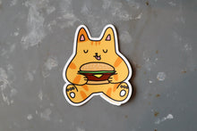  Sticker - Burger Cat