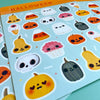 Apple and Sun Sticker Sheet - Halloween