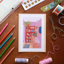  Affiche - Le chat dans la bibliothèque