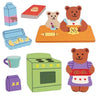 Feuille d'autocollants Sticker Garden - Glossy Baking Bears