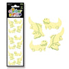 Feuille d'autocollants Sticker Garden - Glow in the Dark Crocodile