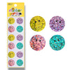 Feuille d'autocollants Sticker Garden - Sparkle Happy Face