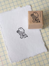 Stamp - Bunny pencil 1