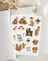 Sticker Sheet - Autumn Forest