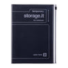 Cahier rechargeable Mark's Inc. - Storage It, Noir, A5